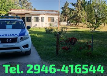 LUIS BELTRAN: El Destacamento Rural 133 de la policía de Río Negro en Luis Beltran cuenta, desde la última semana, con una nueva via de comunicación