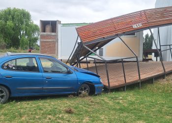 CHOELE CHOEL: Siniestro ocurrido sobre la Ruta Nacional 250 sin heridos