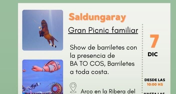 SALDUNGARAY: Apertura de temporada  La programación de la fiesta de inauguración será la siguiente: