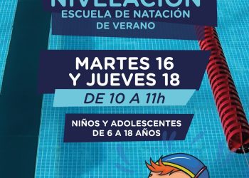 TORNQUIST: Nivelación para la Escuela de Natación de Verano