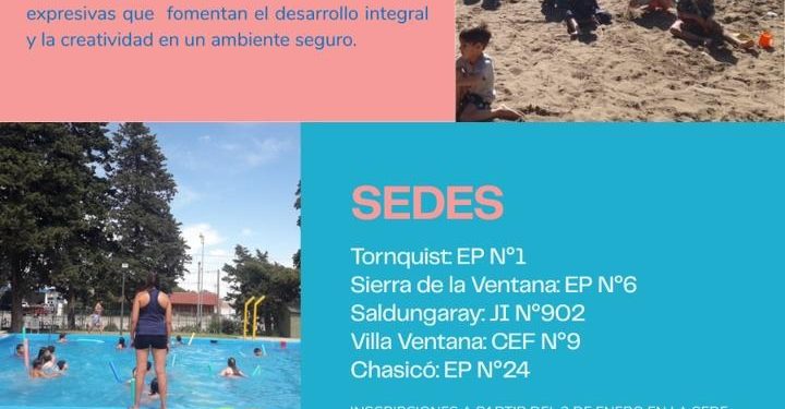 COMARCA SERRANA: Comienza el Programa Escuelas Abiertas en verano