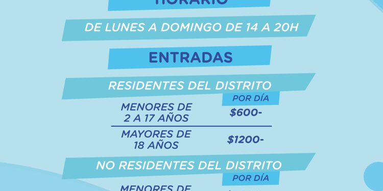 TORNQUIST: El sábado 20 iniciará la temporada en las piscinas municipales del distrito Este sábado 20, se realizará la apertura de la temporada 2025/2026 en las piscinas municipales de Tornquist, Chasicó, Villa Ventana, Sierra de la Ventana y Saldungaray.