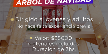 TORNQUIST: Se dictará un workshop de elaboración de arbolitos de navidad