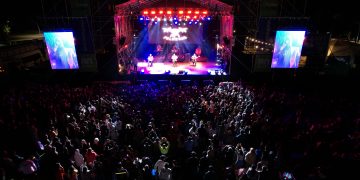 CHOELE CHOEL: Los Palmeras hicieron temblar Choele