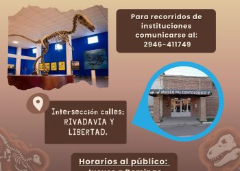 LAMARQUE: Nuevos horarios en nuestro Museo Paleontológico Municipal