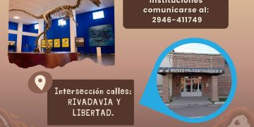 LAMARQUE: Nuevos horarios en nuestro Museo Paleontológico Municipal