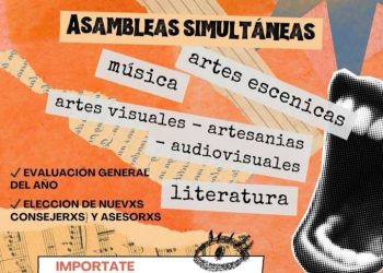 BAHIA BLANCA: Las Ramas Artísticas del Consejo Cultural Consultivo invitan a participar de las Asambleas Simultáneas