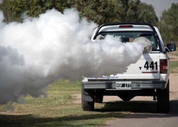 BAHIA BLANCA: Trabajos de fumigación en el distrito
