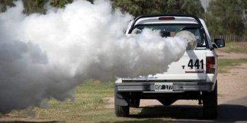 BAHIA BLANCA: Trabajos de fumigación en el distrito