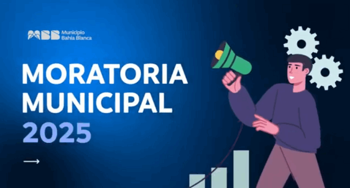 BAHIA BLANCA: Últimos días para adherirse a la moratoria municipal Hasta el 31 de diciembre se aplica un 50% de descuento en intereses para el pago al contado de deudas vencidas al 31 de mayo del 2025.