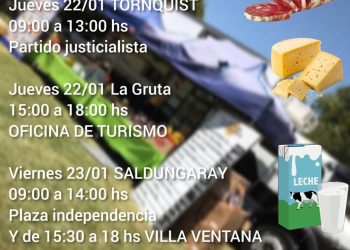 TORNQUIST: Llega el camión ALIMENCOOP al distrito