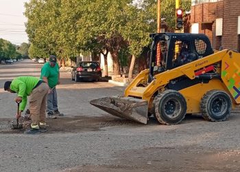 CHOELE CHOEL: Tras el temporal el Municipio despliega un operativo integral de reparación y limpieza en toda la ciudad