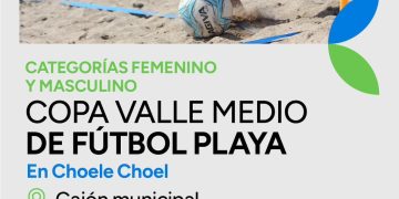 CHOELE CHOEL: Choele será sede de la Copa Valle Medio de Fútbol Playa en la Isla 92