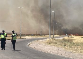 BAHIA BLANCA: Incendio consumió casi 400 hectáreas en la zona del aeropuerto