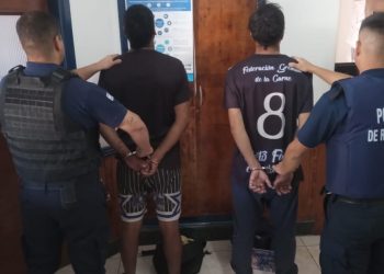 LUIS BELTRAN: Dos sujetos quedaron detenidos en Luis Beltrán por el delito de «Hurto en cuasi flagrancia»