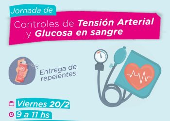 TORNQUIST: Habrá controles de tensión y glucosa en sangre en hall del Palacio Municipal