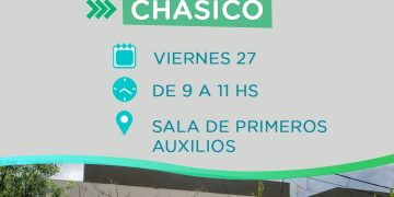 CHASICO: Viernes 27 Jornada de vacunación de calendario