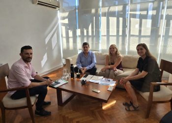 TORNQUIST: Estefanía Bordoni se reunió con funcionarios provinciales para avanzar en obras hídricas y de infraestructura