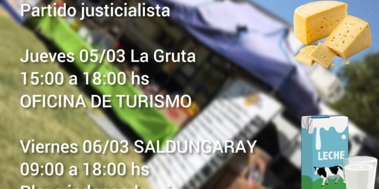 TORNQUIST: Llega el camión «Alimencoop» al distrito  PARTIDO JUSTICIALISTA DE TORNQUIST