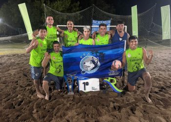 CHOELE CHOEL: Fútbol playa en Choele