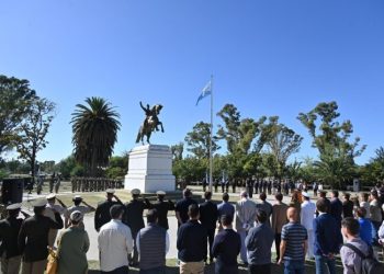 BAHIA BLANCA: Acto por el 248° aniversario del natalicio del General José de San Martín