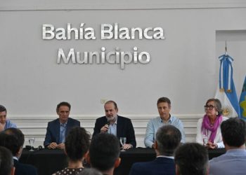 BAHIA BLANCA: Federico Susbielles destacó el avance en la obra del canal Maldonado: “el renacer de Bahía ya comenzó”