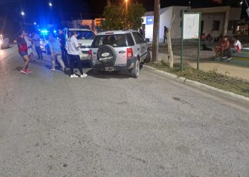 LUIS BELTRAN: Siniestro vial ocurrido en la intersección de calles López y Planes y avenida Avellaneda