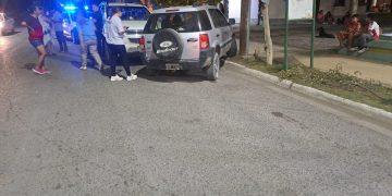 LUIS BELTRAN: Siniestro vial ocurrido en la intersección de calles López y Planes y avenida Avellaneda