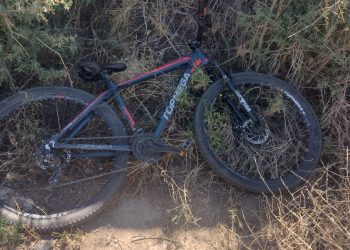 Choele Choel: Encuentran bicicleta robada oculta entre pastizales