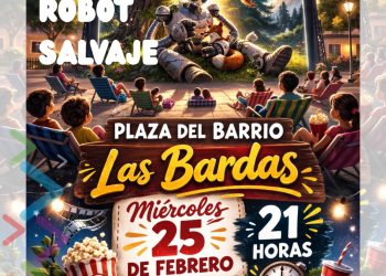CHOELE CHOEL: Cine en los barrios «hoy en Las Bardas»