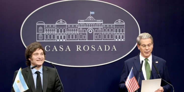 El Tesoro de los Estados Unidos volvió a asistir al gobierno de Milei  Lo auxilió con US$ 808 millones para pagarle al FMI.