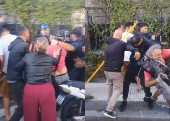 Habló uno de los trabajadores de TV agredido por la Policía Federal: «Al camarógrafo lo agarraron de la nada»