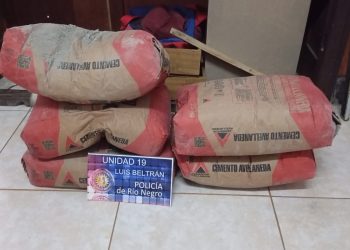 LUIS BELTRÁN: Sorprenden a dos hombres robando materiales de construcción: uno fue detenido