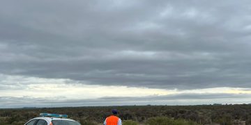 Despiste y vuelco sin heridos en Ruta Nacional 250