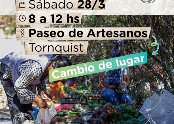 La Feria Municipal Distrital de este sábado se traslada a Tornquist