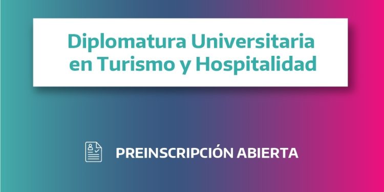TORNQUIST: Abren la preinscripción a la Diplomatura en Turismo y Hospitalidad  Se encuentra abierta, hasta el 31 de marzo, la preinscripción a la Diplomatura Universitaria en Turismo y Hospitalidad, que se dictará a partir de abril en el Centro Universitario ‘Elsa Kaltembach’ de Tornquist.