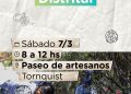 TORNQUIST: Este sábado Feria Municipal Distrital