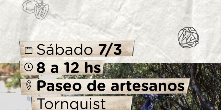 TORNQUIST: Este sábado Feria Municipal Distrital Este sábado 7, se realizará la Feria Municipal Distrital, que tendrá lugar nuevamente en Tornquist.