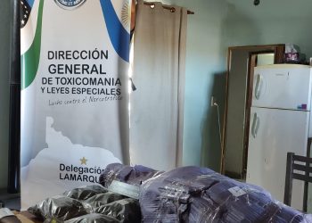 CHIMPAY: Operativo antidrogas un imputado y secuestros