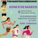 SIERRA DE LA VENTANA: 8M Convocan a una corre-caminata recreativa por los derechos de las mujeres