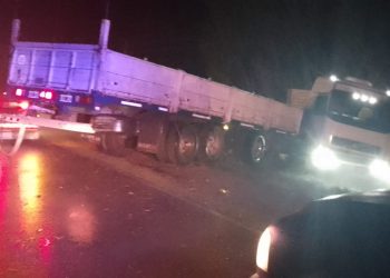 Colisión por factores climáticos en la Ruta 250 sin heridos de gravedad