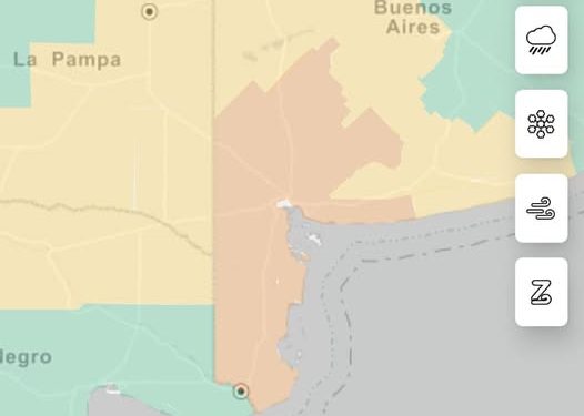 BAHIA BLANCA: ALERTA NARANJA POR TORMENTAS FUERTES El Servicio Meteorológico Nacional emitió un Alerta Naranja para nuestra ciudad y parte del sudoeste bonaerense para la próxima madrugada (martes).
