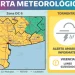 BAHIA BLANCA: Alerta amarilla vigente por vientos y tormentas