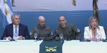 Junto a funcionarios nacionales, el gendarme Nahuel Gallo detalló su detención en Venezuela