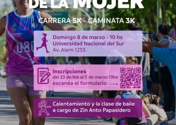BAHIA BLANCA: Carrera de la Mujer 2026