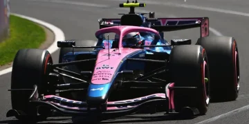 Franco Colapinto, 14° en el GP de Australia