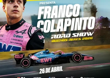 Franco Colapinto hará una exhibición callejera en CABA  El piloto argentino protagonizará un evento de demostración en la Ciudad de Buenos Aires.