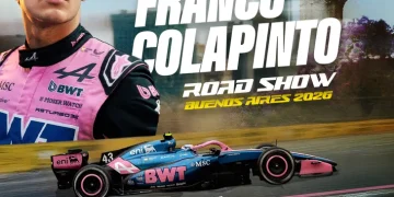 Franco Colapinto hará una exhibición callejera en CABA