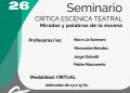 BAHIA BLANCA: Escuela Crítica Teatral /2026
