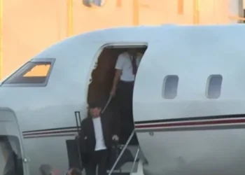 Así llegó Lionel Messi a la Argentina para los amistosos de la Selección